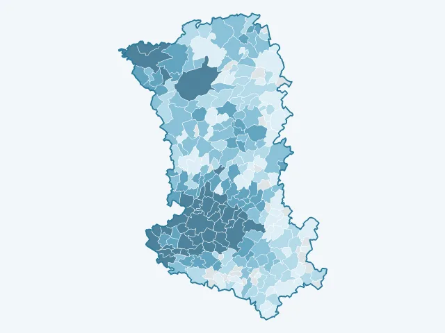 Carte des prix de l'immobilier dans les Deux-Sèvres (79)