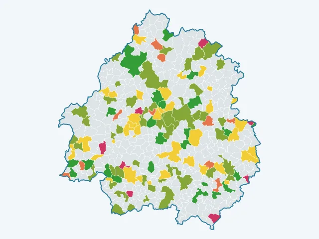 Carte de l'éducation et de la culture dans la Dordogne (24)