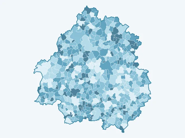 Carte des propriétaires dans la Dordogne (24)