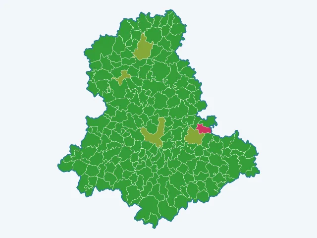 Carte des agressions physiques et sexuelles dans la Haute-Vienne (87)