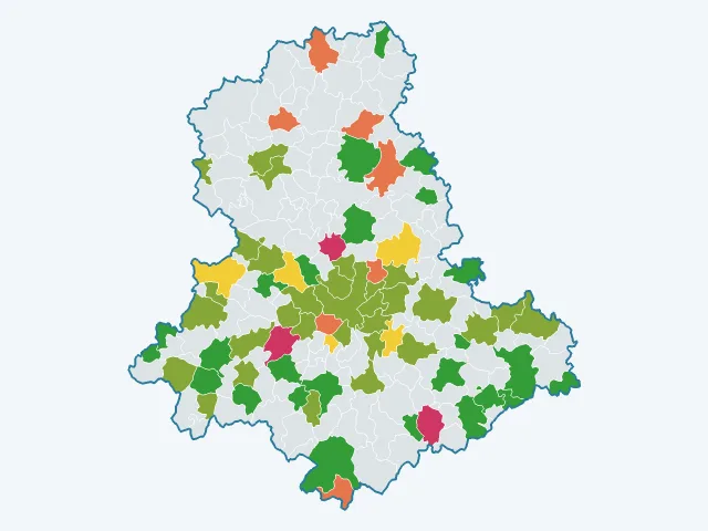 Carte de l'environnement dans la Haute-Vienne (87)