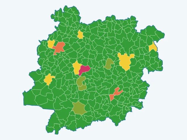 Carte des agressions physiques et sexuelles dans le Lot-et-Garonne (47)