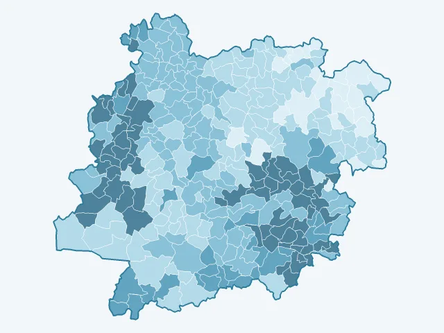 Carte des loyers dans le Lot-et-Garonne (47)