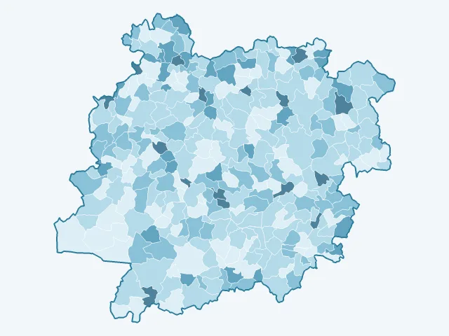 Carte du vote Nicolas Dupont-Aignan dans le Lot-et-Garonne (47)