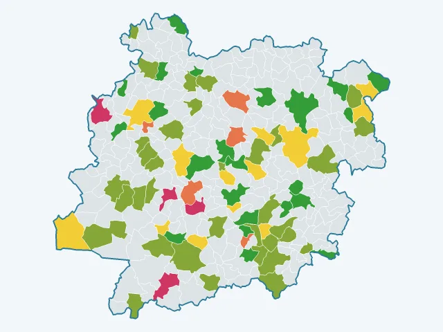 Carte du sentiment de sécurité dans le Lot-et-Garonne (47)