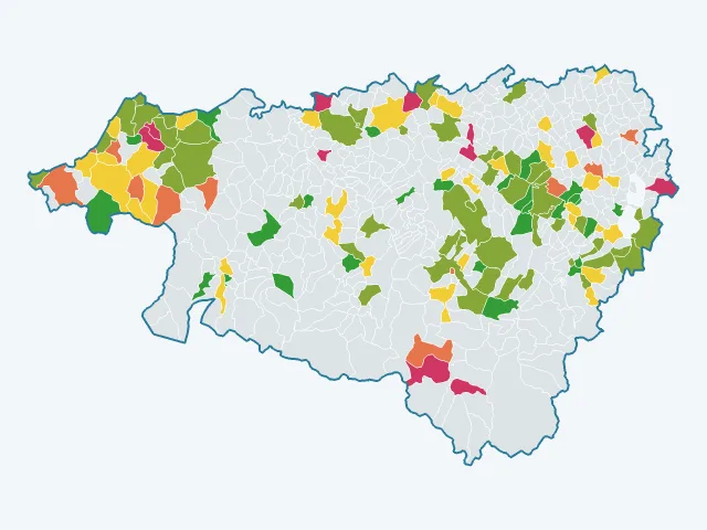 Carte des sports et loisirs dans les Pyrénées-Atlantiques (64)