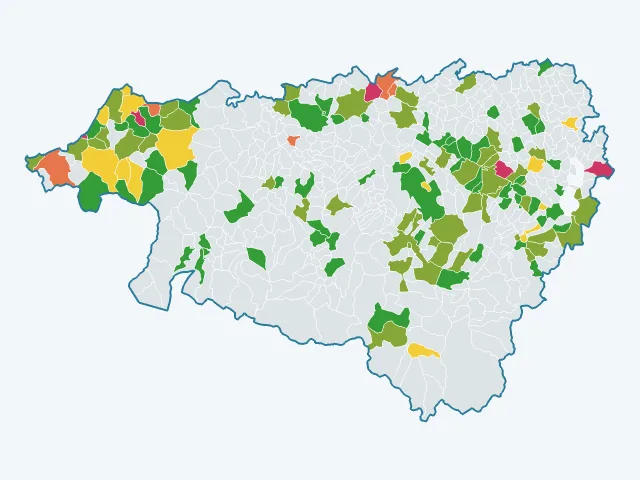 Carte de l'environnement dans les Pyrénées-Atlantiques (64)