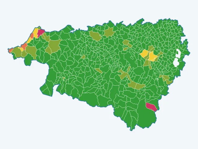 Carte des vols et dégradations dans les Pyrénées-Atlantiques (64)
