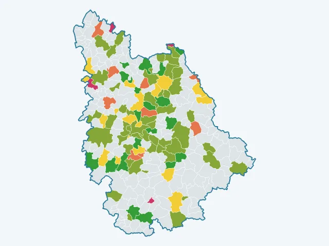 Carte de l'éducation et de la culture dans la Vienne (86)