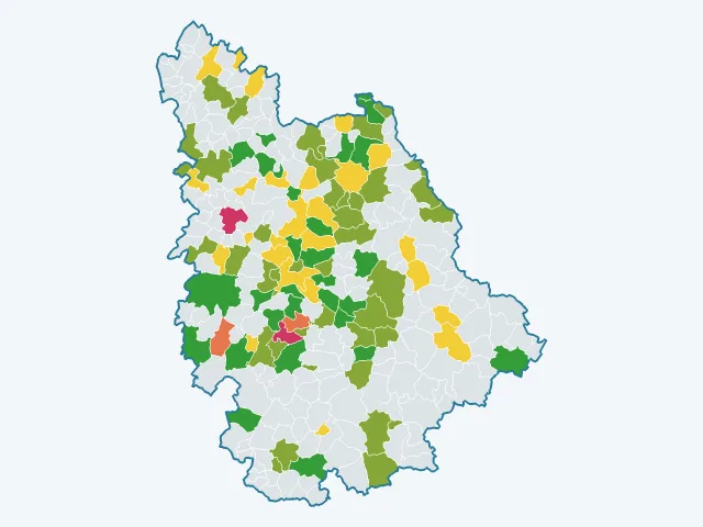Carte de l'environnement dans la Vienne (86)
