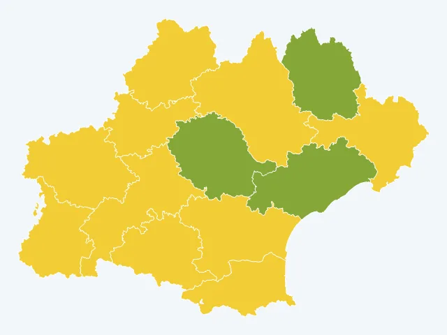 Carte des sports et loisirs en Occitanie