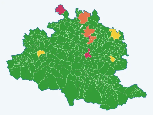 Carte des cambriolages dans l'Ariège (09)