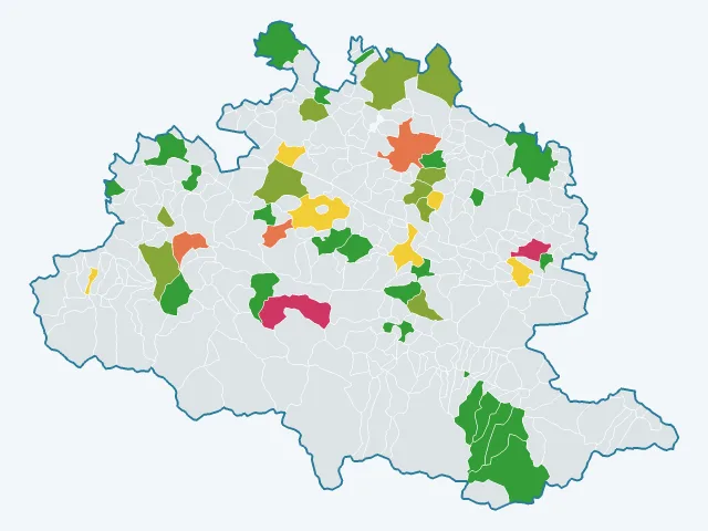 Carte du sentiment de sécurité dans l'Ariège (09)