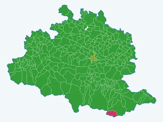 Carte des infractions liées aux stupéfiants dans l'Ariège (09)