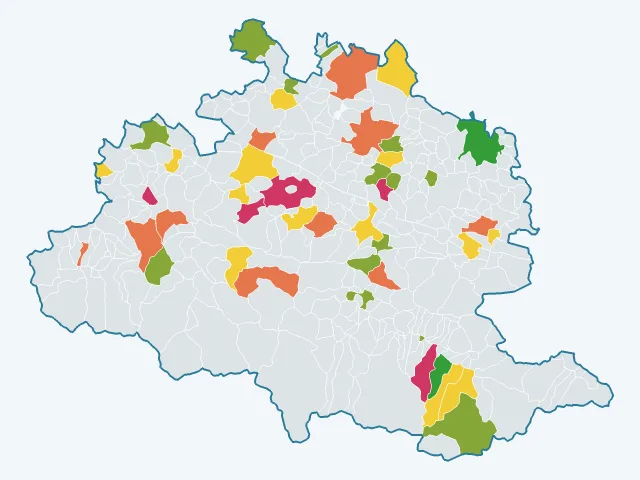 Carte de la vie pratique dans l'Ariège (09)