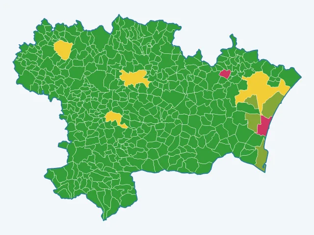 Carte des infractions liées aux stupéfiants dans l'Aude (11)
