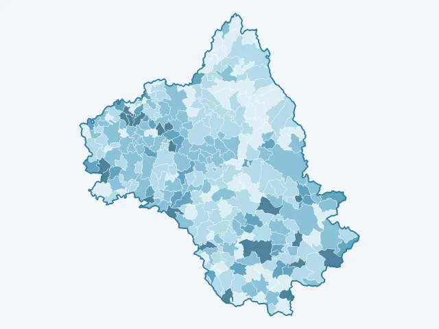 Carte du vote Anne Hidalgo dans l'Aveyron (12)