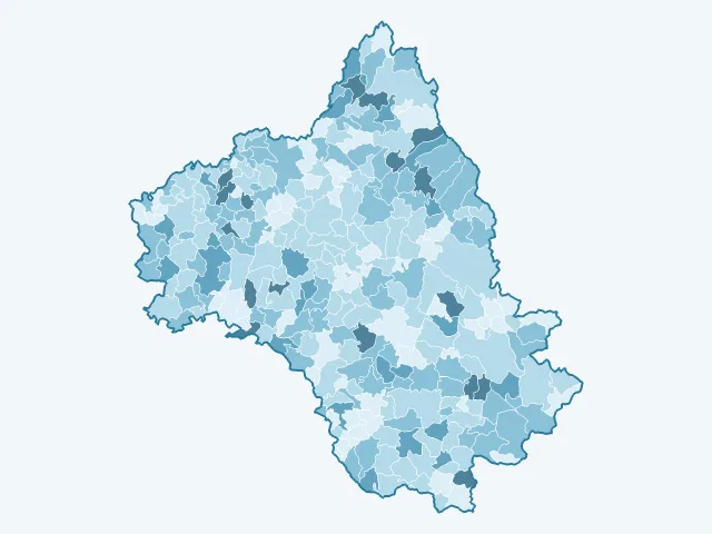 Carte du vote Nicolas Dupont-Aignan dans l'Aveyron (12)