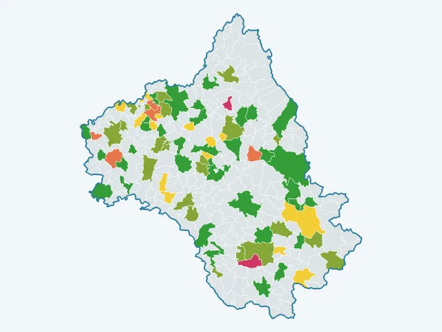 Carte du sentiment de sécurité dans l'Aveyron (12)