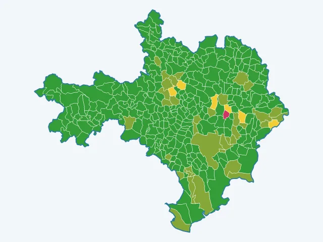 Carte des cambriolages dans le Gard (30)