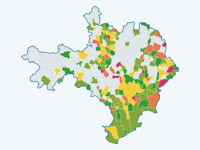 Carte de l'environnement dans le Gard (30)