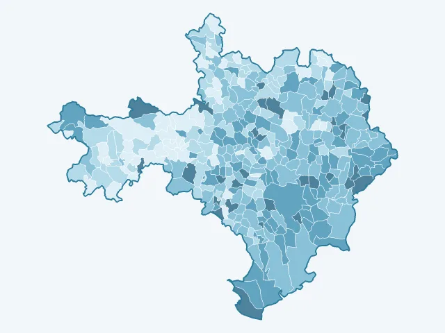 Carte du vote Éric Zemmour dans le Gard (30)