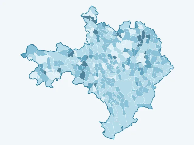 Carte du vote Nicolas Dupont-Aignan dans le Gard (30)