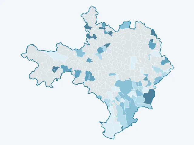 Carte du rendement locatif dans le Gard (30)