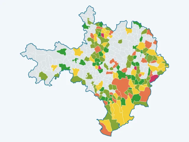 Carte du sentiment de sécurité dans le Gard (30)