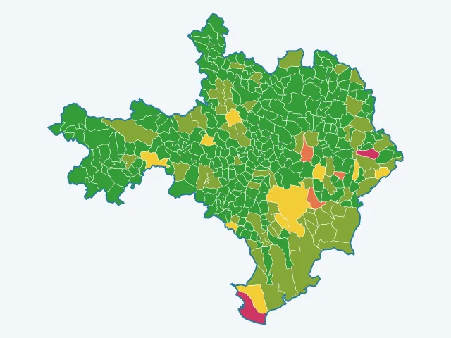 Carte des vols et dégradations dans le Gard (30)