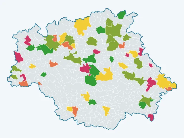 Carte des sports et loisirs dans le Gers (32)