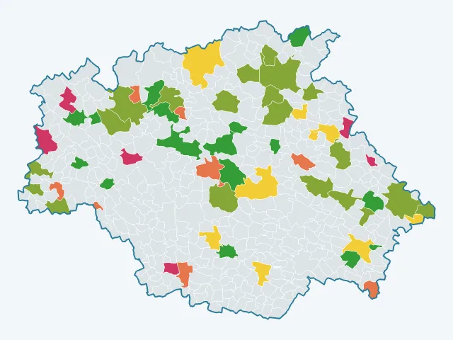 Carte de l'éducation et de la culture dans le Gers (32)