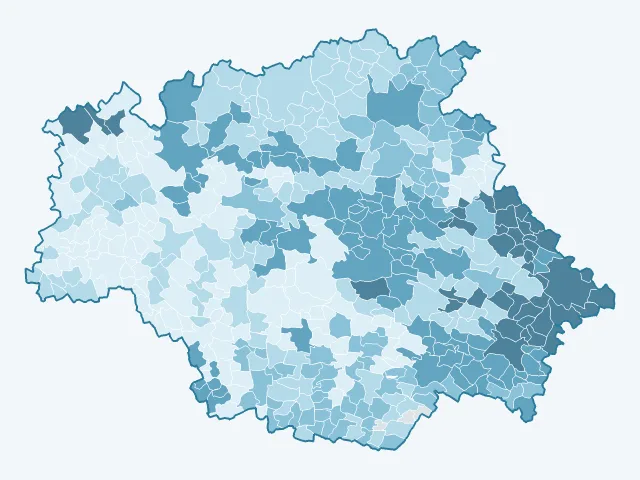 Carte des loyers dans le Gers (32)