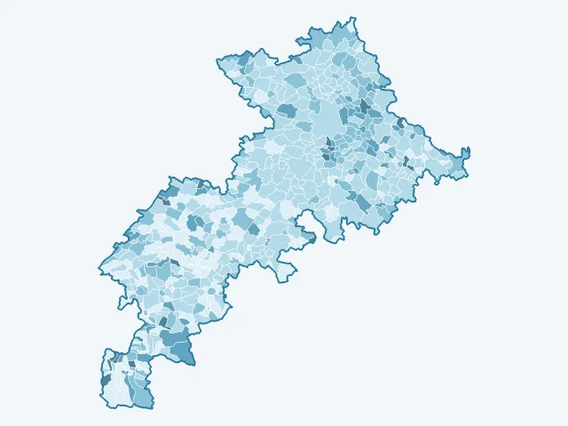 Carte du vote Valérie Pécresse dans la Haute-Garonne (31)
