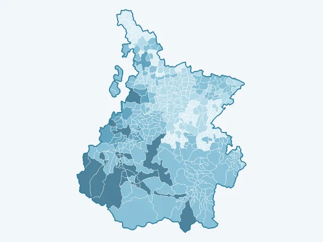 Carte des loyers dans les Hautes-Pyrénées (65)