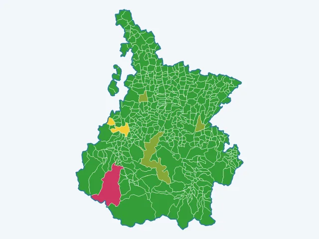 Carte des infractions liées aux stupéfiants dans les Hautes-Pyrénées (65)