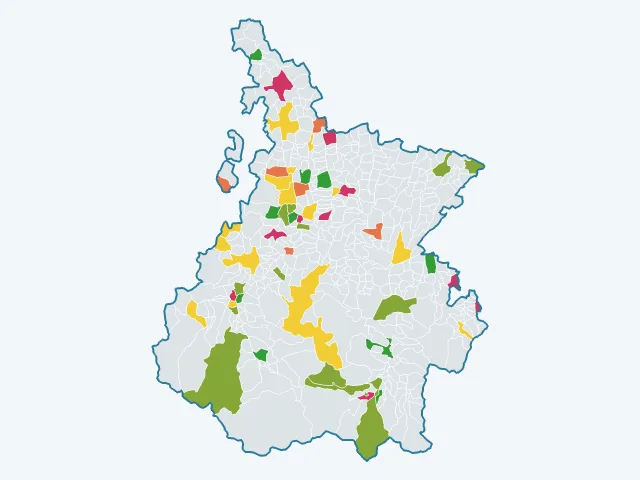 Carte de la vie pratique dans les Hautes-Pyrénées (65)