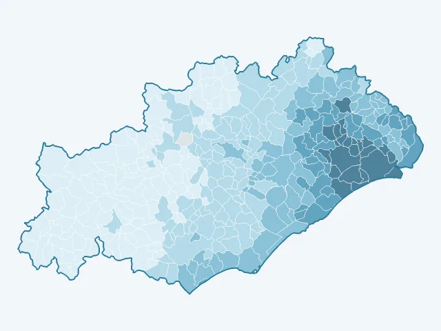 Carte des loyers dans l'Hérault (34)