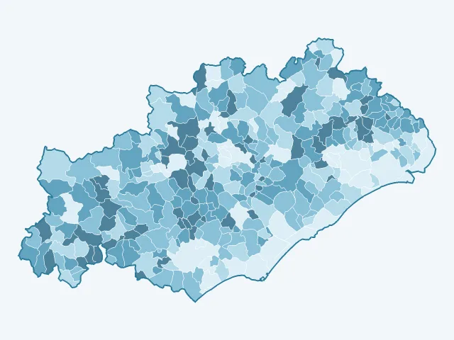 Carte des propriétaires dans l'Hérault (34)
