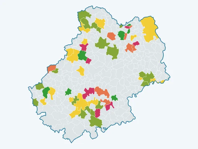 Carte des sports et loisirs dans le Lot (46)