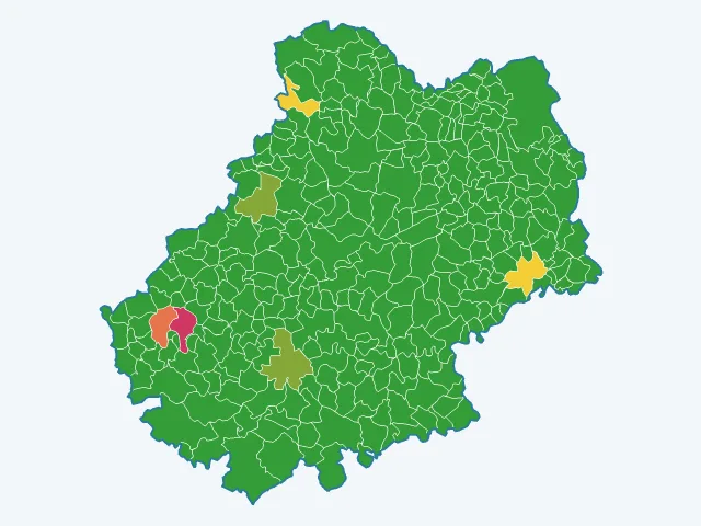 Carte des cambriolages dans le Lot (46)