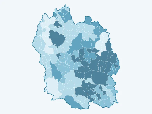 Carte des loyers dans la Lozère (48)