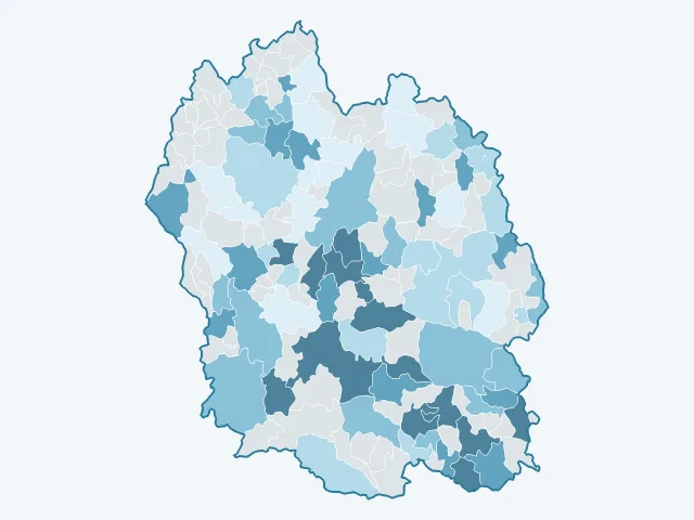 Carte des prix de l'immobilier dans la Lozère (48)