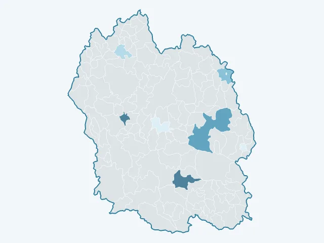Carte du rendement locatif dans la Lozère (48)