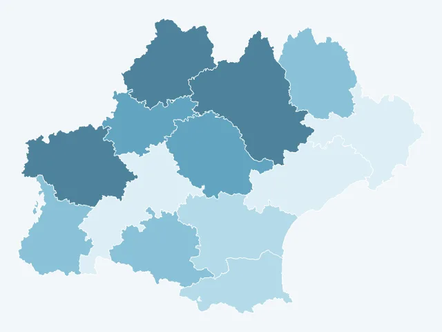 Carte des propriétaires en Occitanie