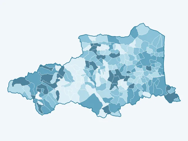 Carte du vote Emmanuel Macron dans les Pyrénées-Orientales (66)