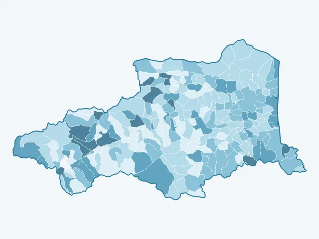 Carte du vote Valérie Pécresse dans les Pyrénées-Orientales (66)