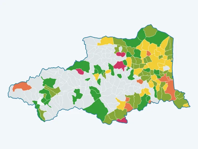 Carte du sentiment de sécurité dans les Pyrénées-Orientales (66)