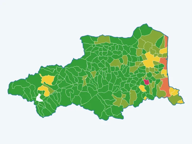 Carte des vols et dégradations dans les Pyrénées-Orientales (66)
