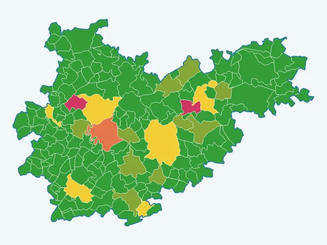 Carte des agressions physiques et sexuelles dans le Tarn-et-Garonne (82)